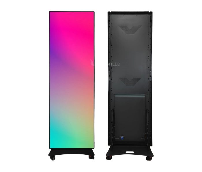 LED Folding Poster front and back